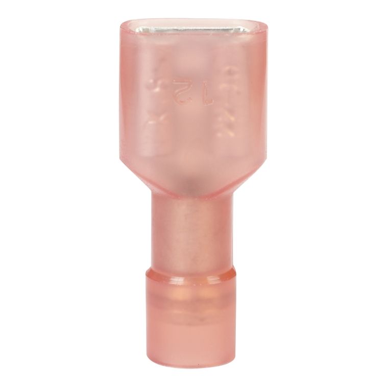 22-16 AWG Red Fully Insulated Female Disconnect 6pc