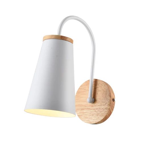 Ilumitec Wall Decorative Lamp White Wood (9899W-WH)
