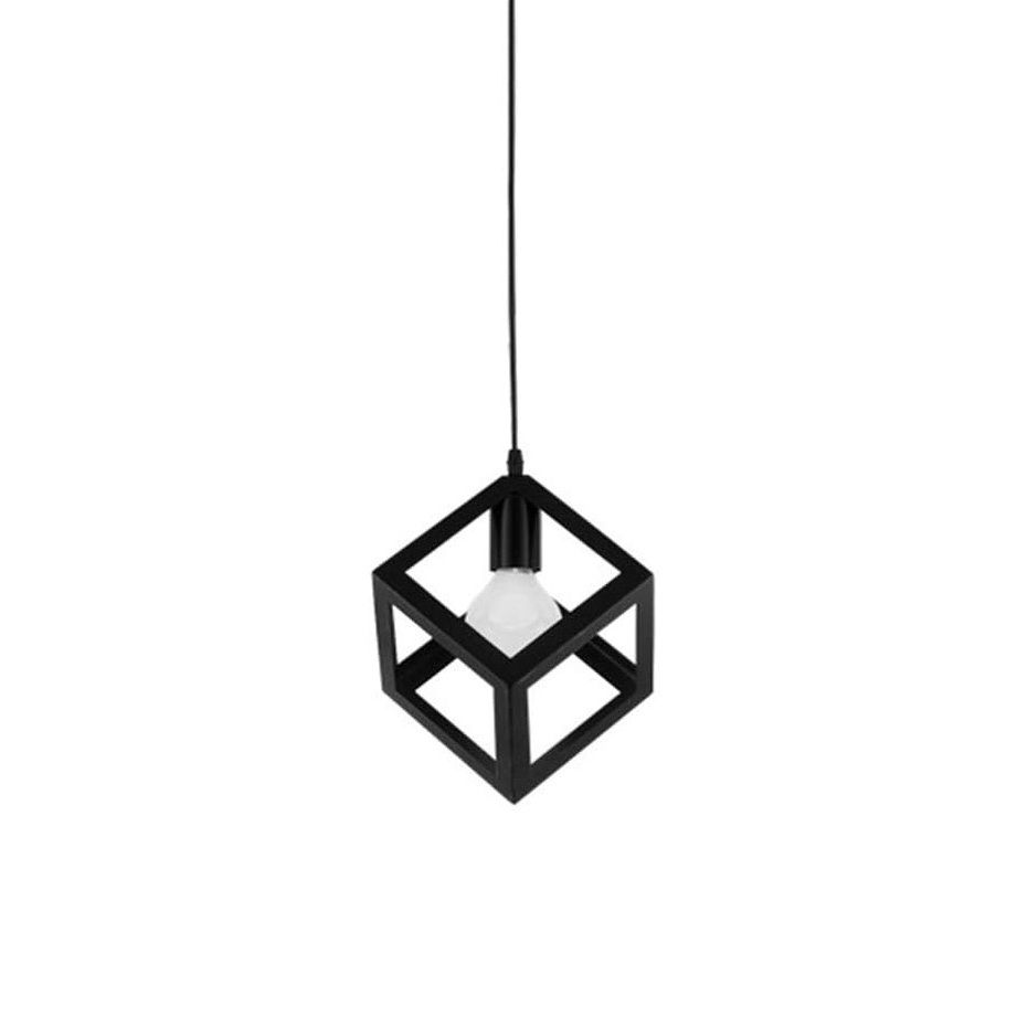 Home Delight Hanging Lamp Black (01614BK-1H)