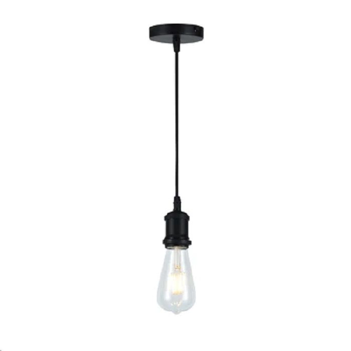 Home Delight Hanging Pendant Lamp Black (00203H-BK)