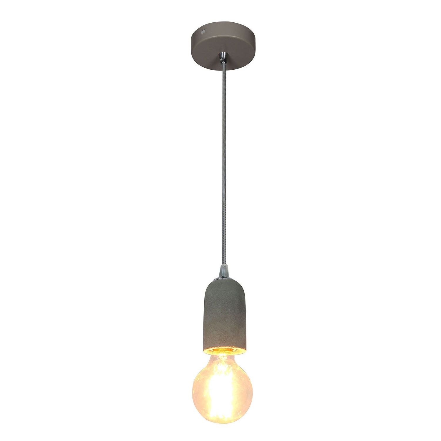 Home Delight Pendant Light Concrete Grey (8278)