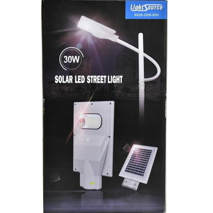 Solar LED Street Light 60k 30w (8928)