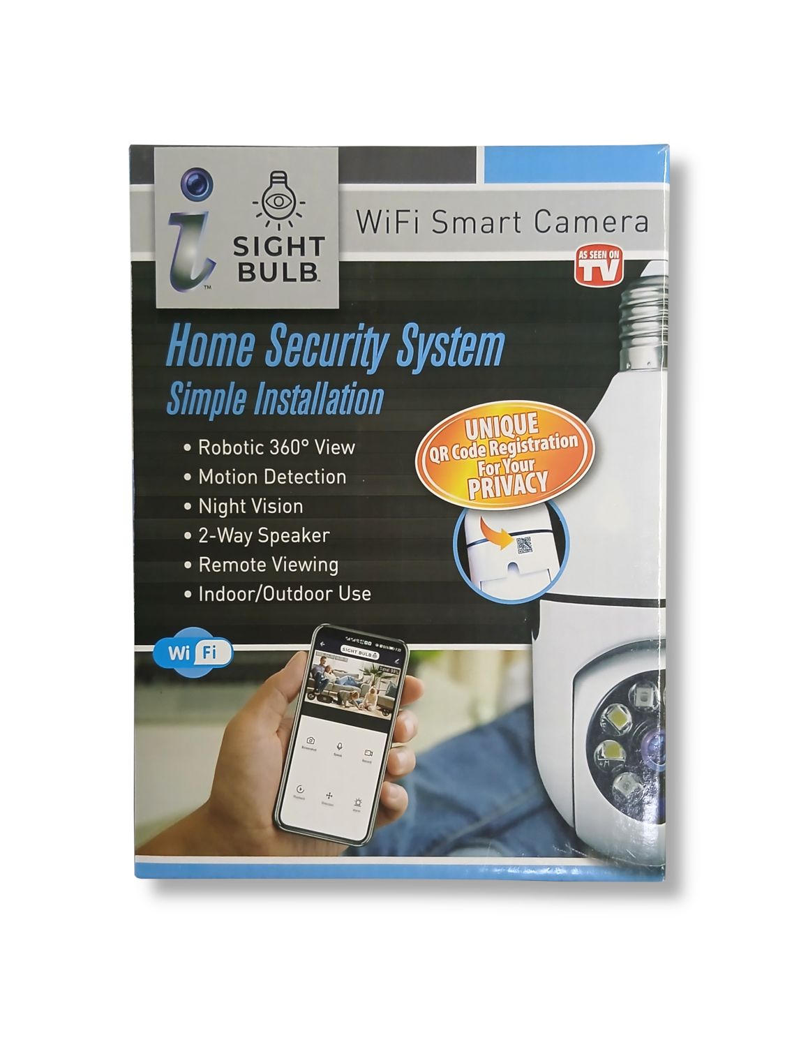 Sight Bulb WiFi Home Security System