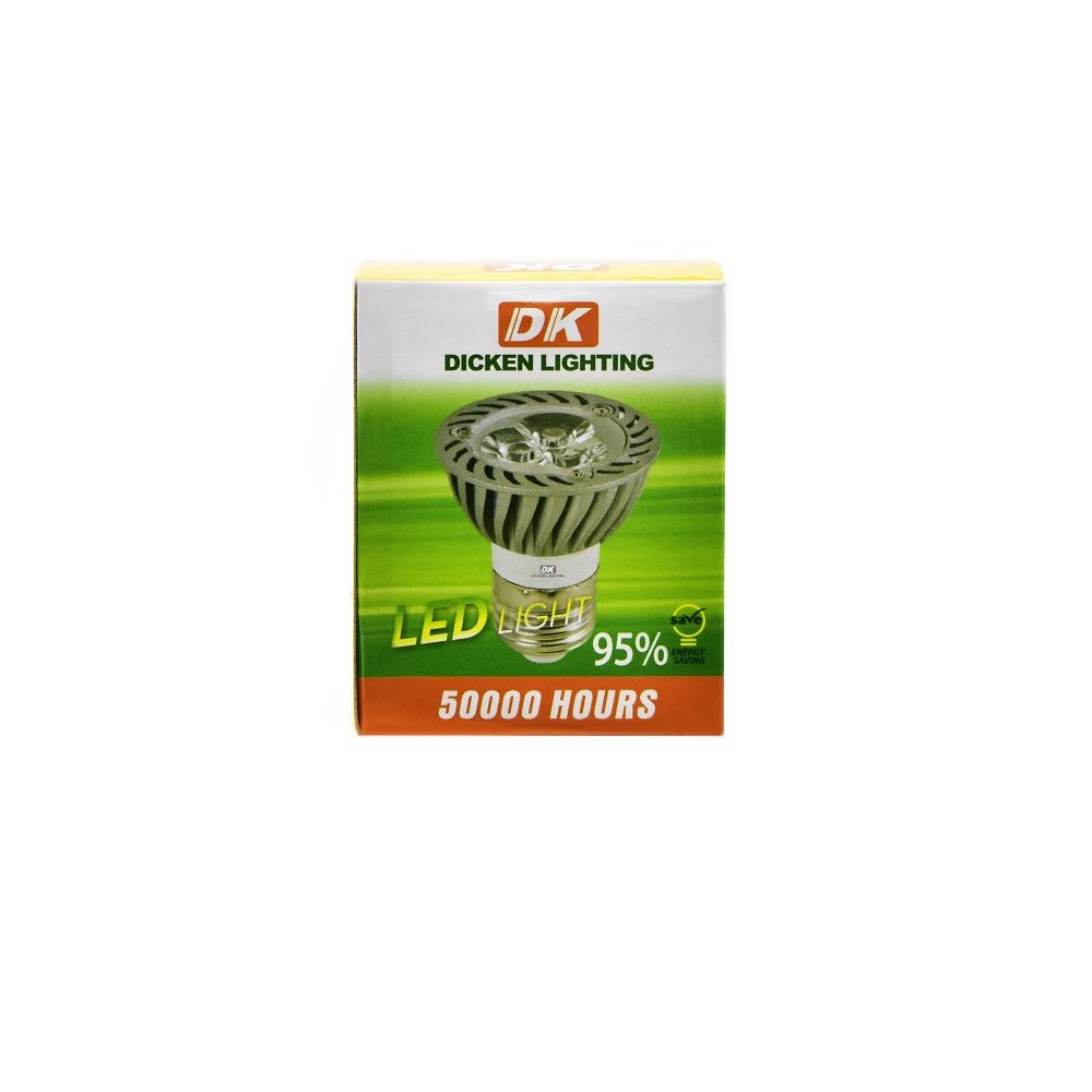 Dicken LED Spotlight Daylight 3w E27