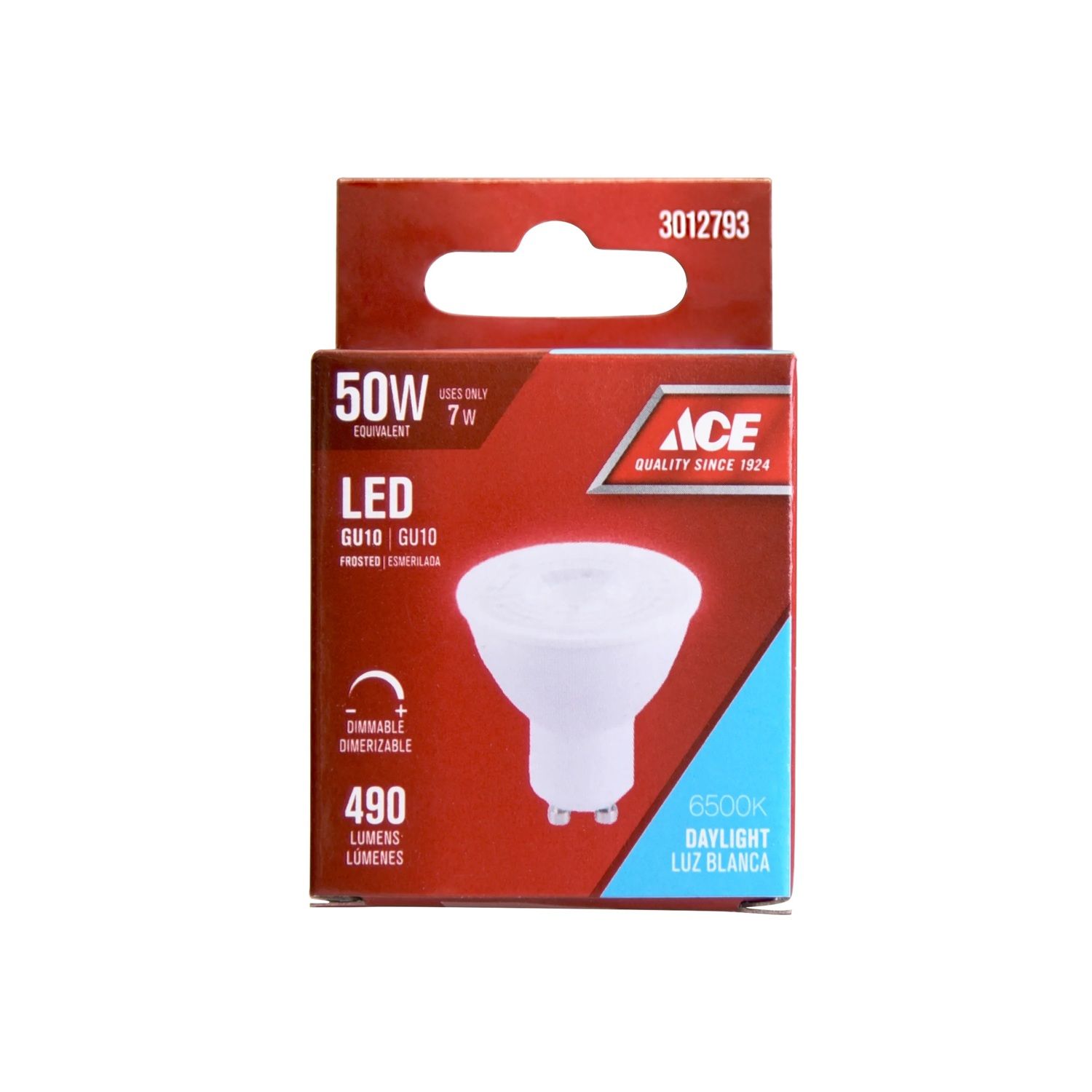 Ace LED Bulb Frosted Dimmable GU10 7W Daylight (3012793)