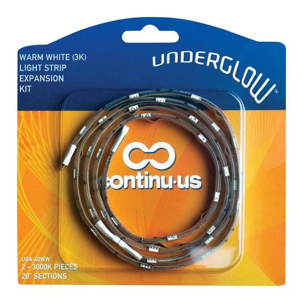 Continu-us Underglow Plug-In LED Tape Light Warm White 40in