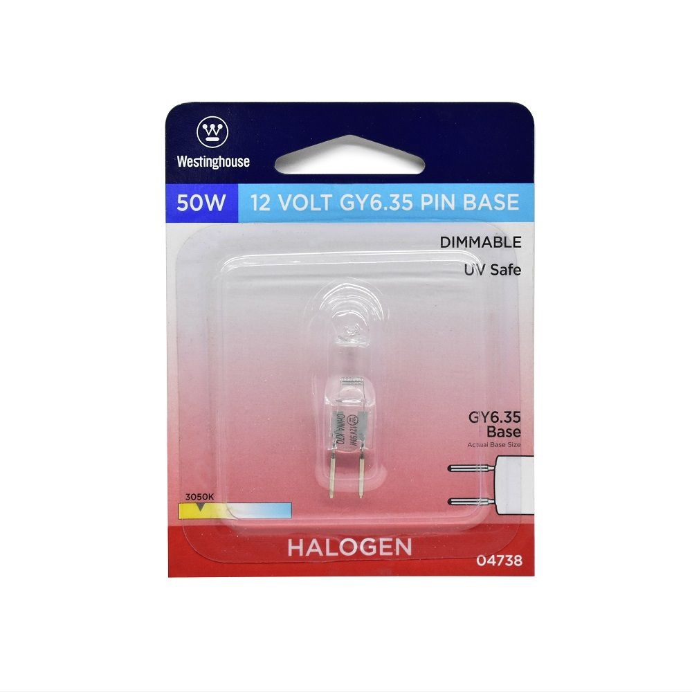 Westinghouse 50W Halogen Light Bulb (04738)