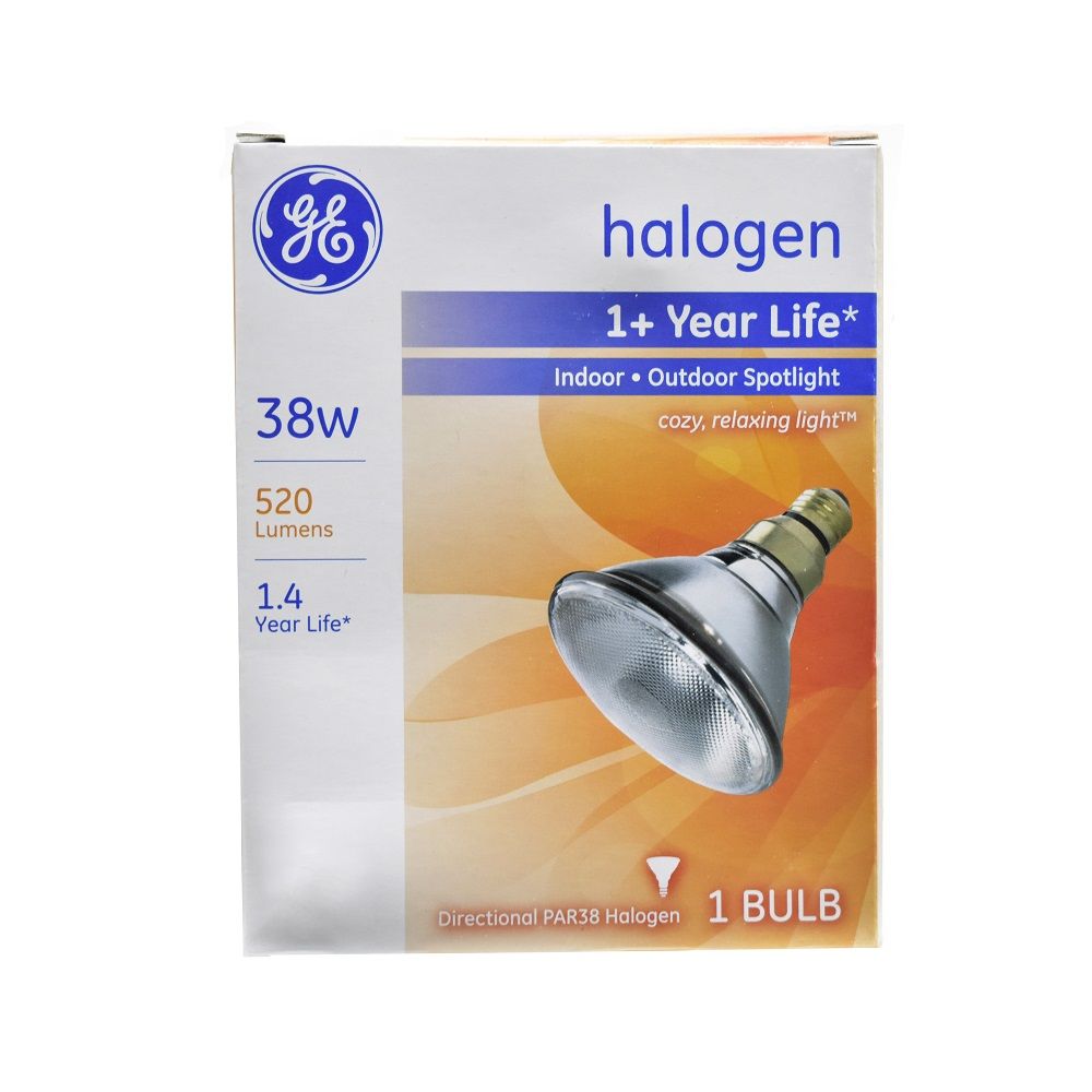 Halogen Spotlight Bulb 38W Medium Base (E26)