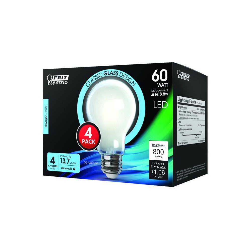 Bulb LED Feit 60W 4pk (3895059)