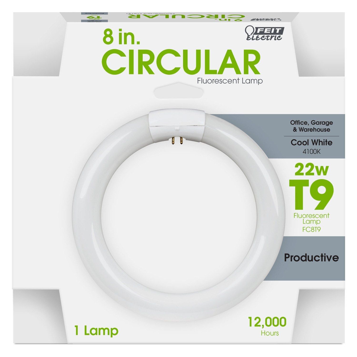 Fluorescent Bulb 22W Circline Cool White 8in (33354)