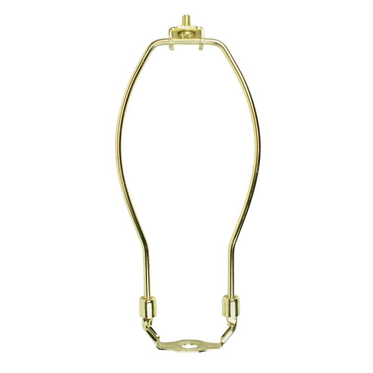 Jandorf Brass Lamp Harp 8in