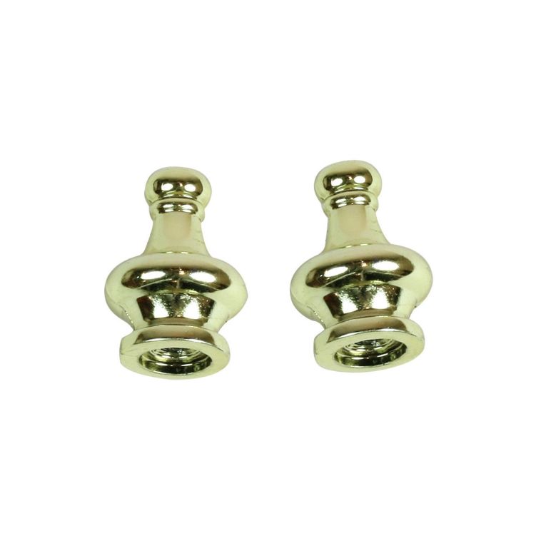Lamp Knob Brass Finial 1-1/4in