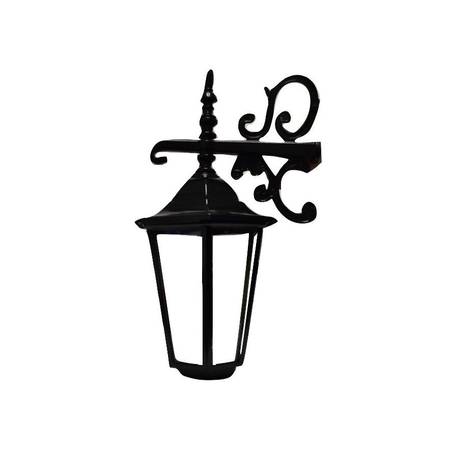 Wall Light Fixture Black (W1034BK)