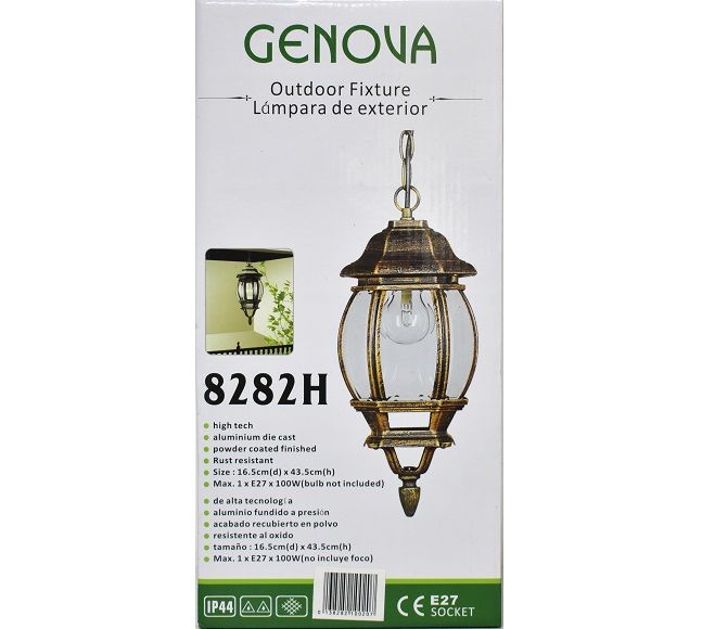 Outdoor Lamp Fixture Bronze (8282H)