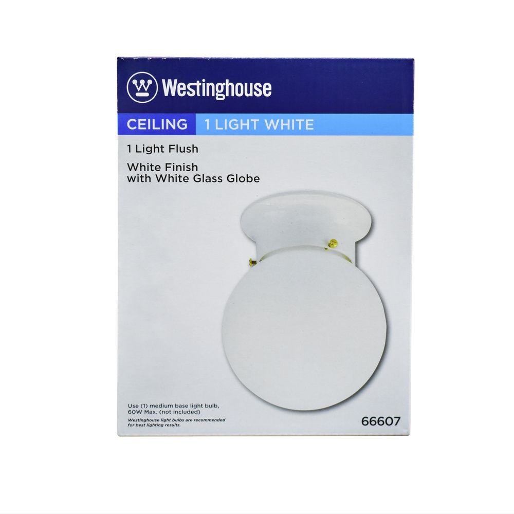 Ceiling Fixture White 6.5in (31759)