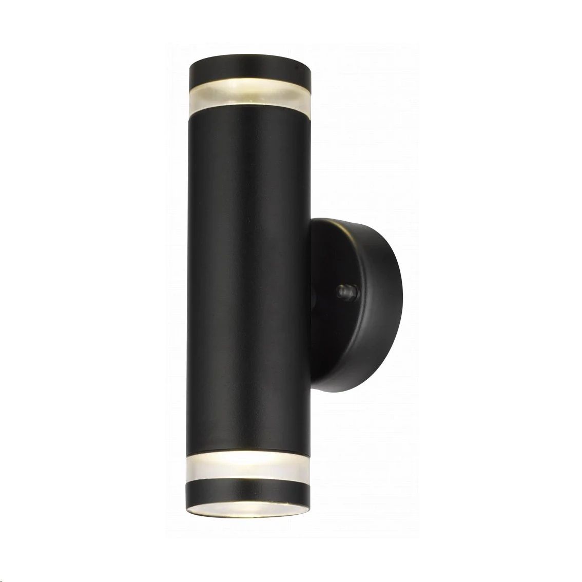 Light Source Up / Down Wall Lamp Black (7745BK)