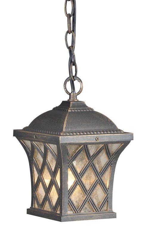 Genova Outdoor Hanging Lamp Bronze (6197H-DG)