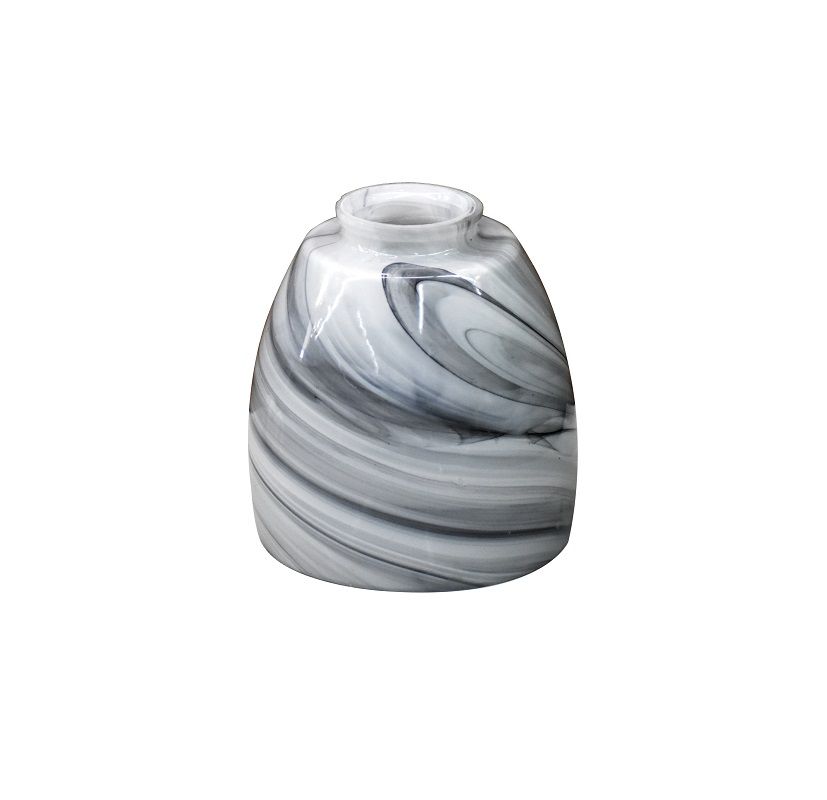 Westinghouse Tapered Barrel Gray Glass Shade (8140900)