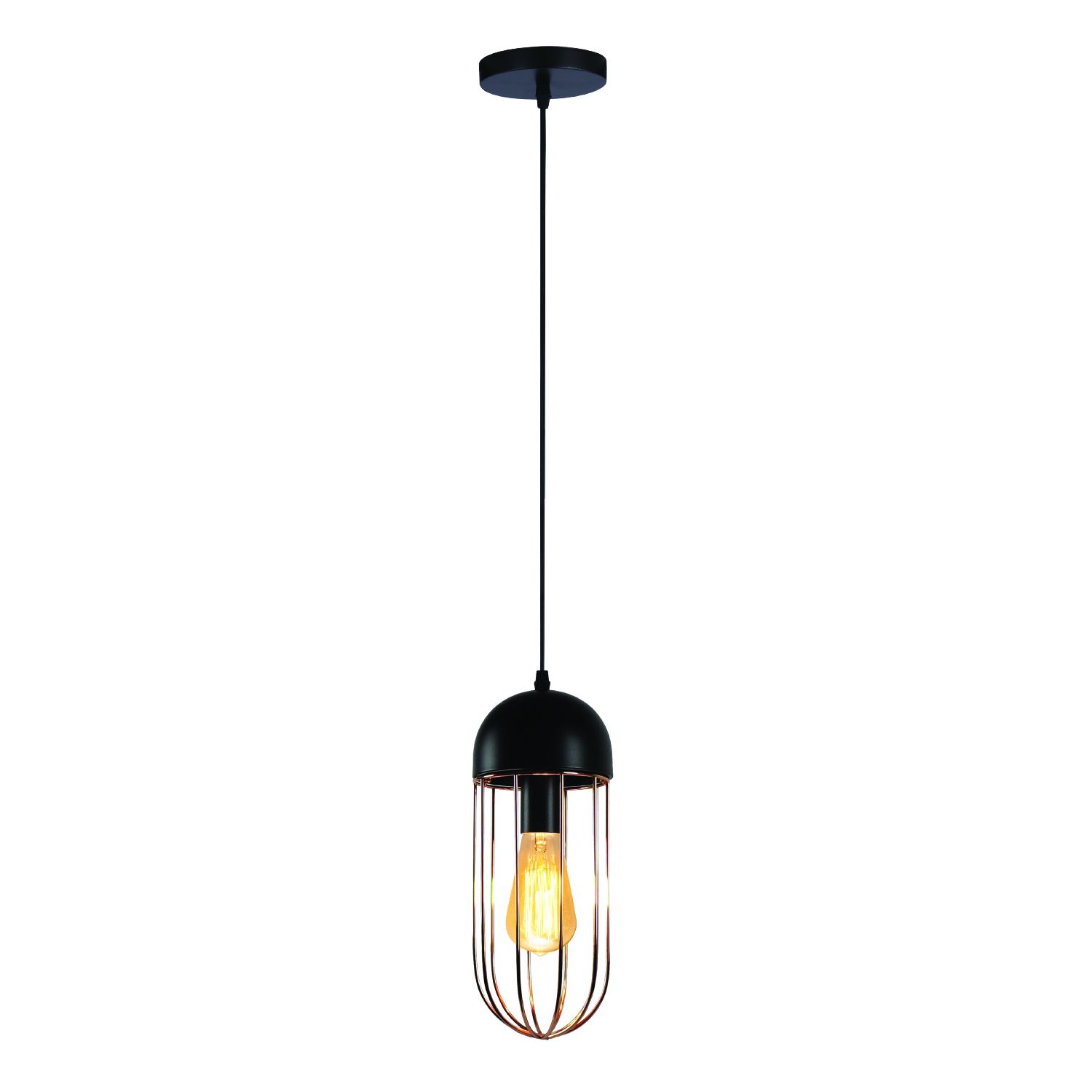 Xtricity Pendant Fixture Lamp Eden Black (5-90104)