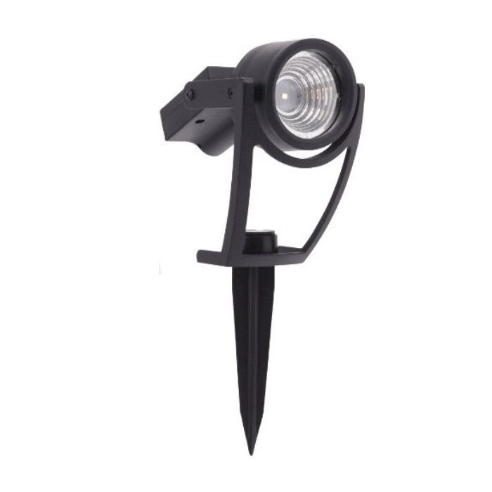 Solar Spot Light Black with Stake (DT5000020)