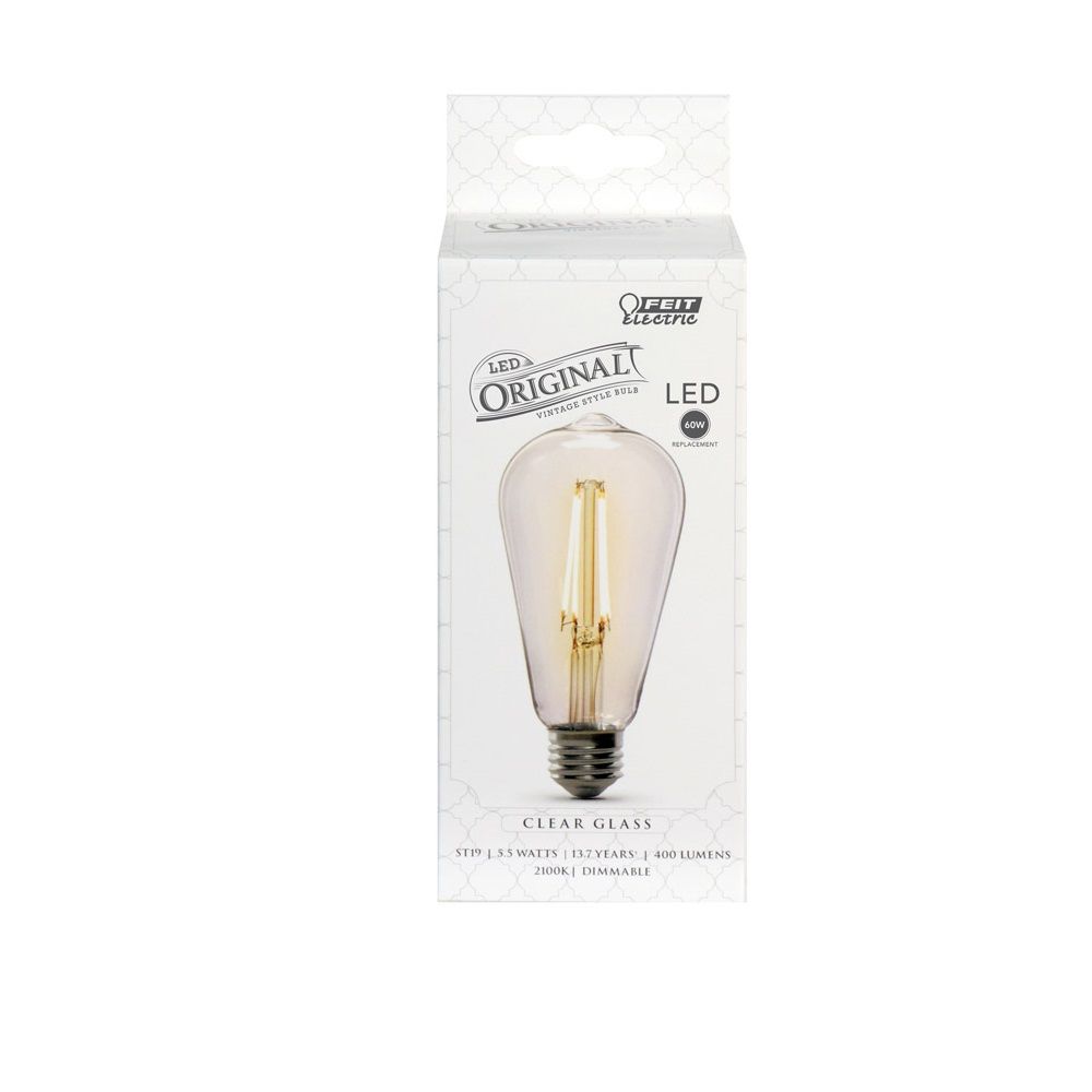 Feit LED Bulb ST19 Clear 5.5w