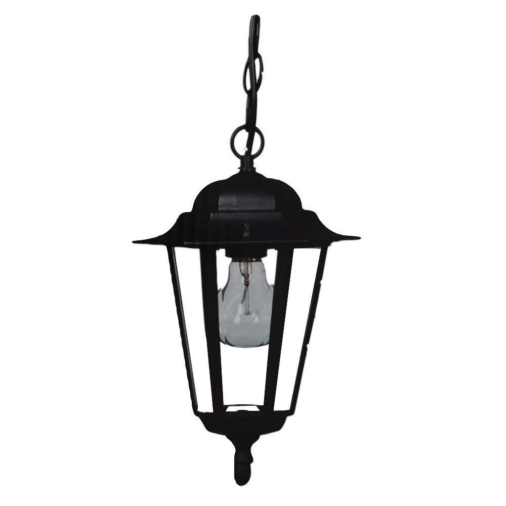 Outdoor Ceiling Fixture Black (4025H-BK)