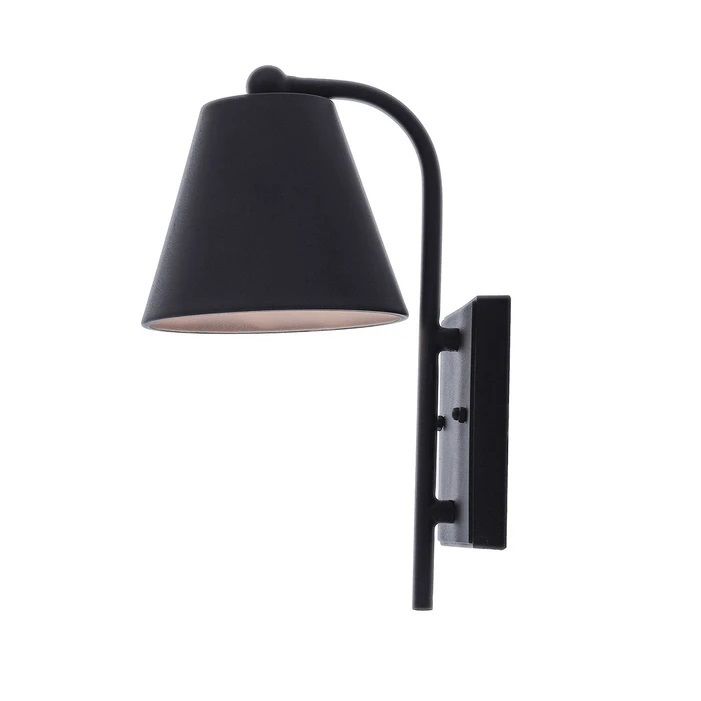 Wall Lamp Black Exterior (8873W-BK)