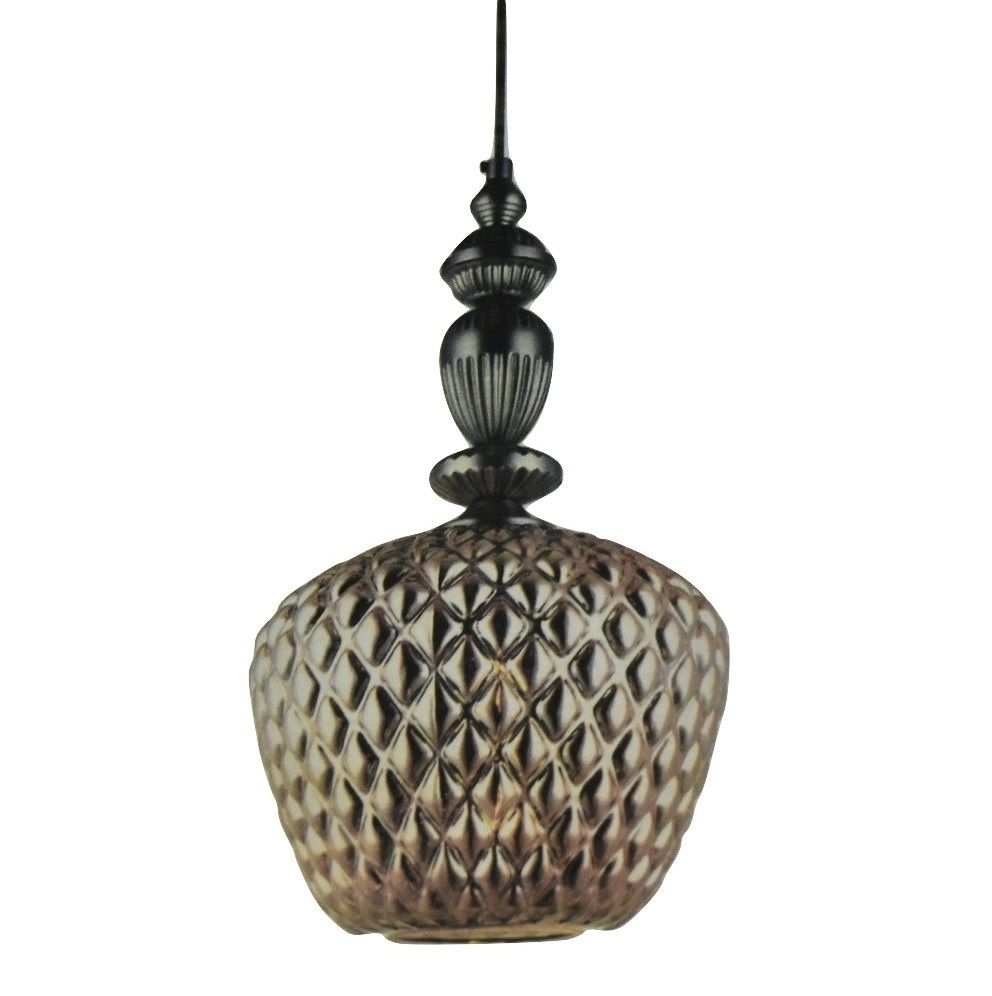 Pendant Light Glass Copper (888CO-1H)