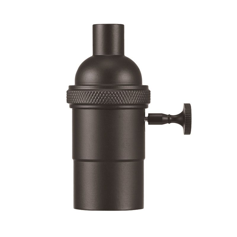Globe Electric Pendant Socket 1 light Matte Black (3000179) (60700)