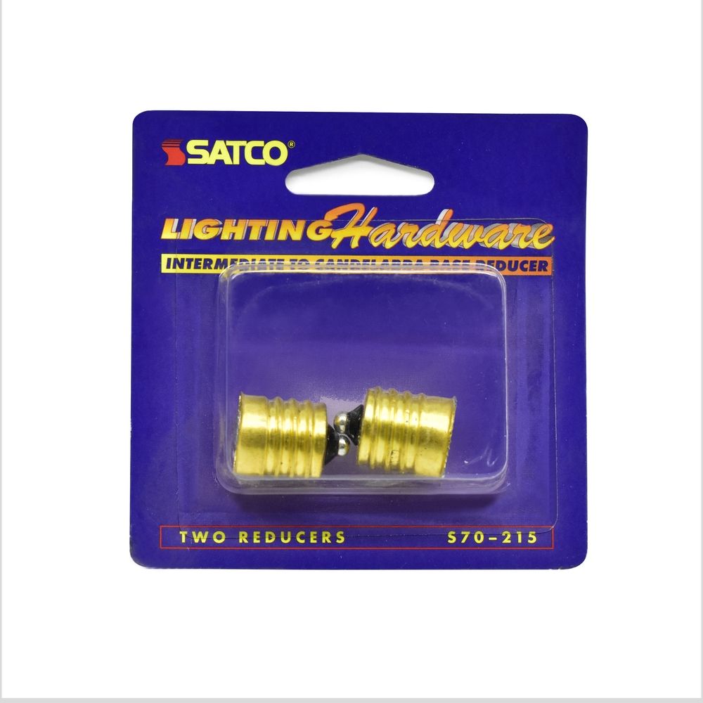 Socket Reducer Intermediate (E12) to Candelabra (E12) 2pk (70215)