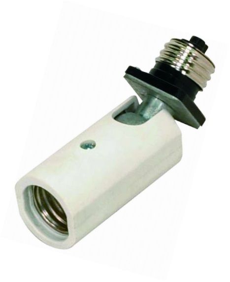 Swivel One Light Socket Adapter Base Extender