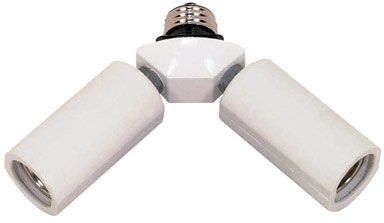 Two Light Socket Adapter (77607)