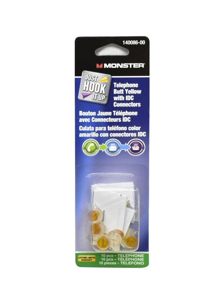 Telephone Butt Splice Yellow (3104007)