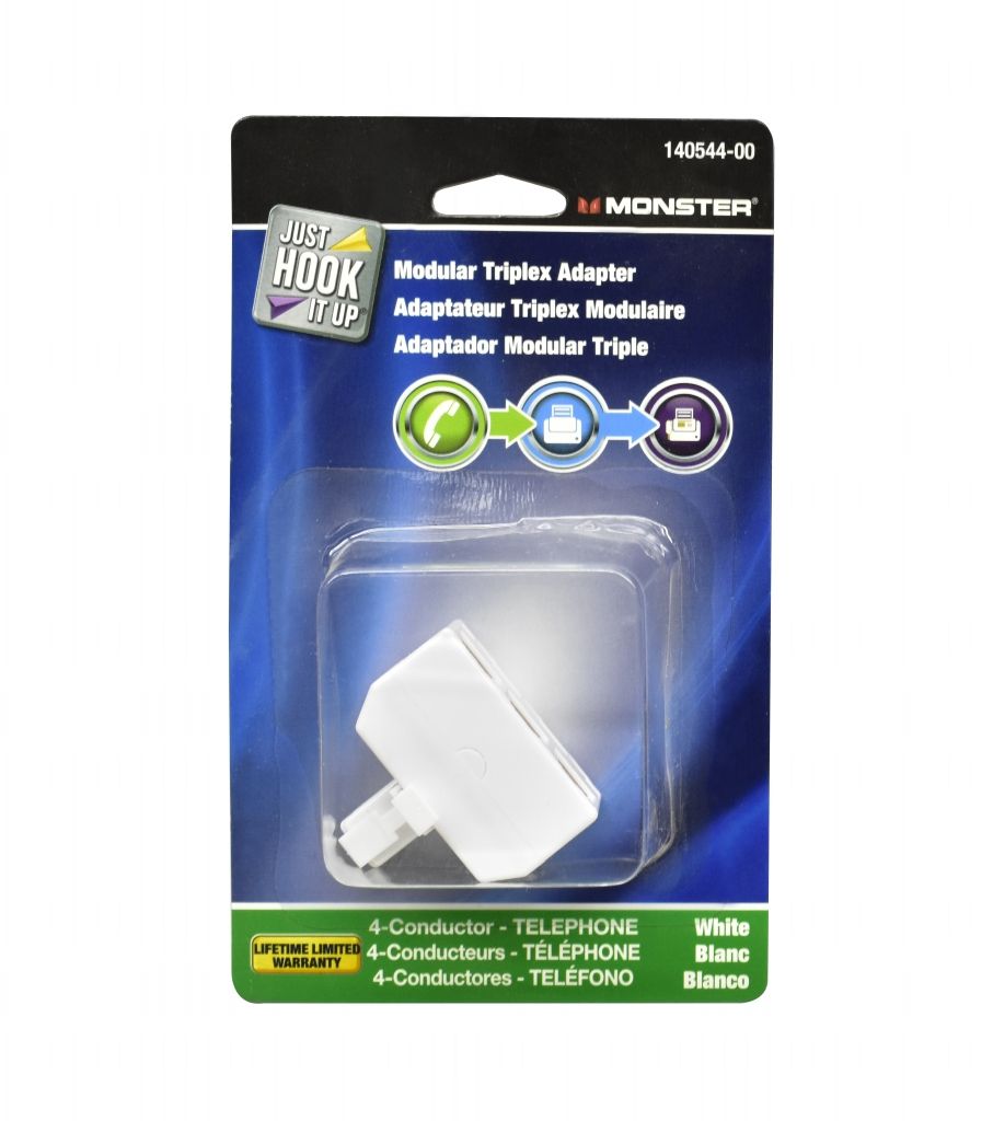 Adaptor Modular Triplex White (3175122)