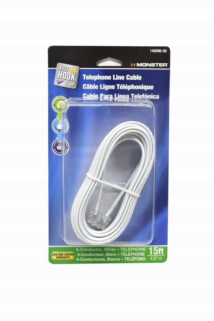 Telephone Extension Cord 15ft (3102712)
