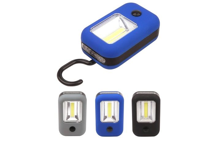 COB LED Worklight/Flashlight Assorted Colours (08-1430)