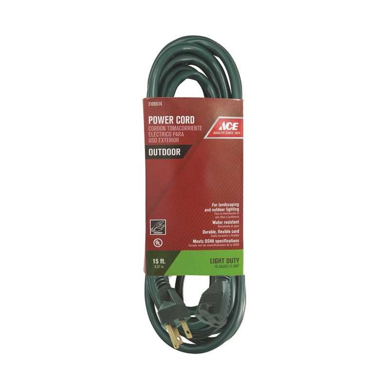 Extension Cord Green 15ft (3106614)