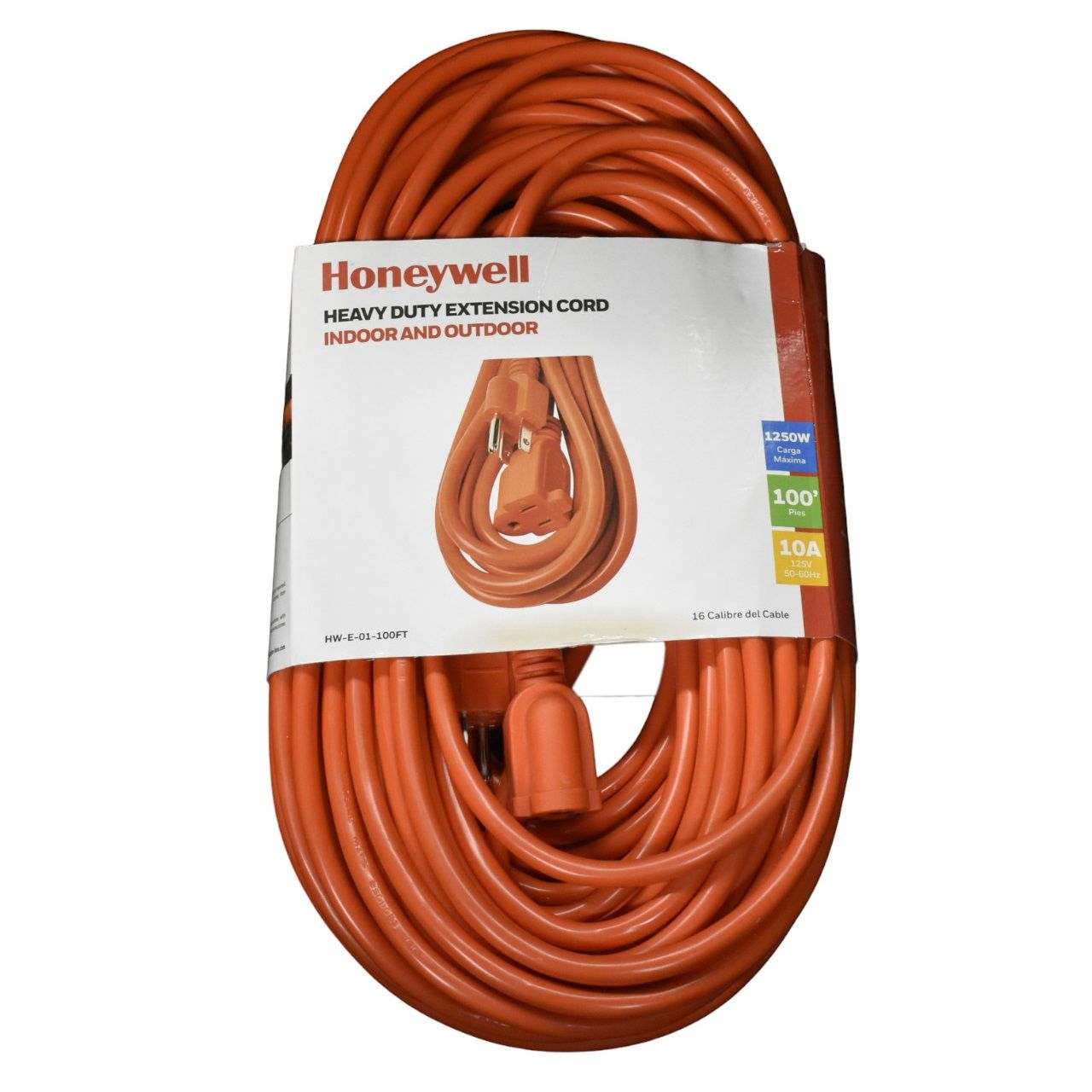 Honeywell Extension Cord Heavy Duty 100ft (HW-E-01-100FT)