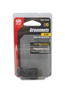 Flexible Vinyl Grommets 3/8in 5pk