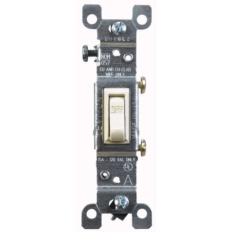 Grounded Quiet Toggle Switch