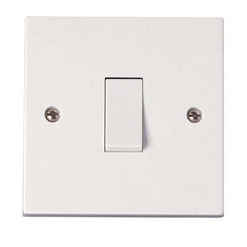 Slimline 1 Gang 1 Way 10 Amp Switch No.1202