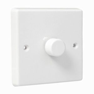 Dimmer Switch Push 3 x 3 1gang 2-Way (DP40012W)