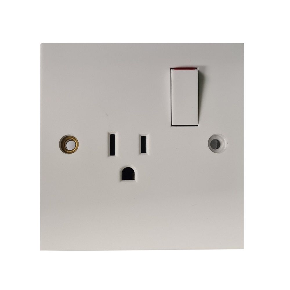 Switched Plug 125V 3x3 15 Amps