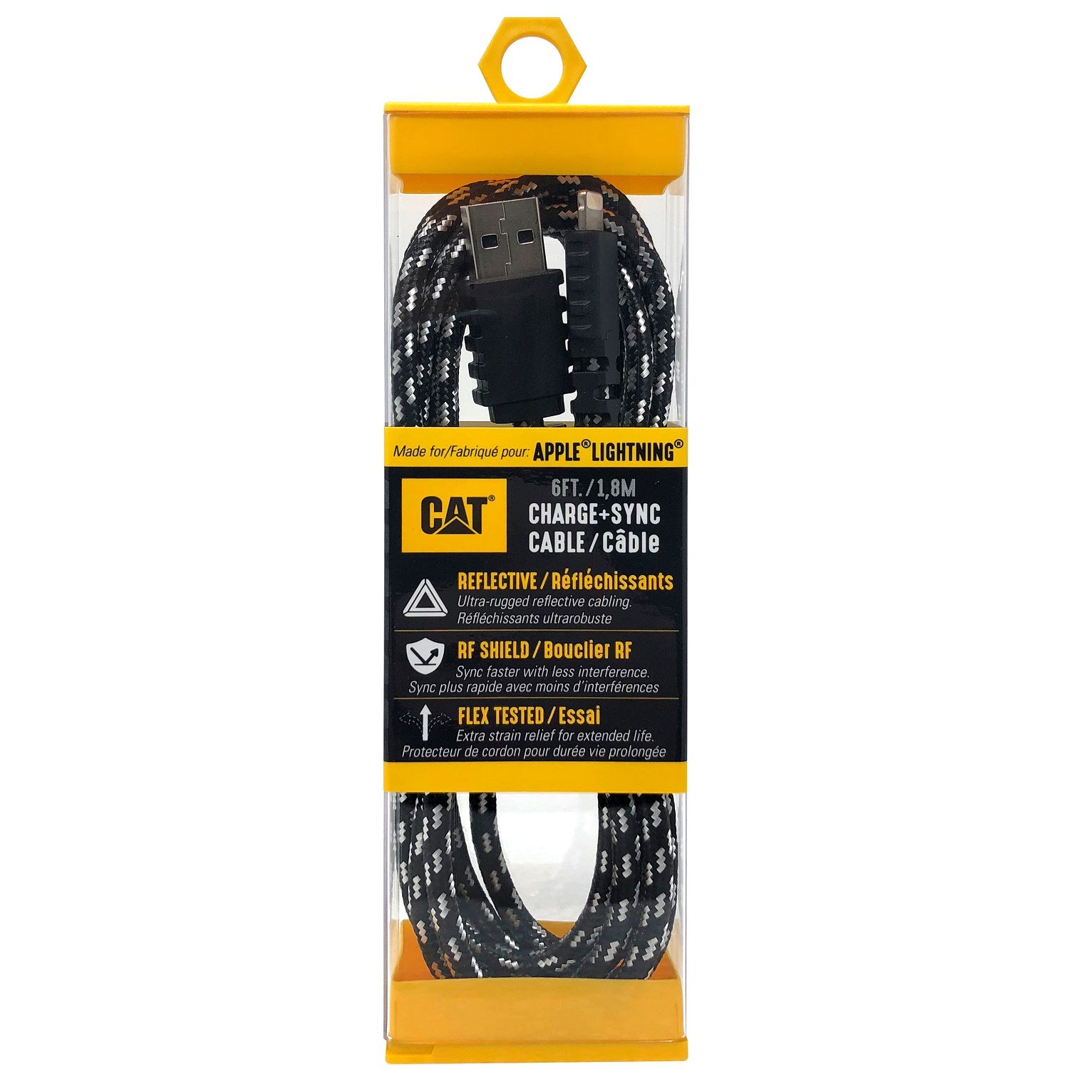 Cat Apple Lightning To USB Charge/Sync Cable 6ft (CAT-PC-ACL)