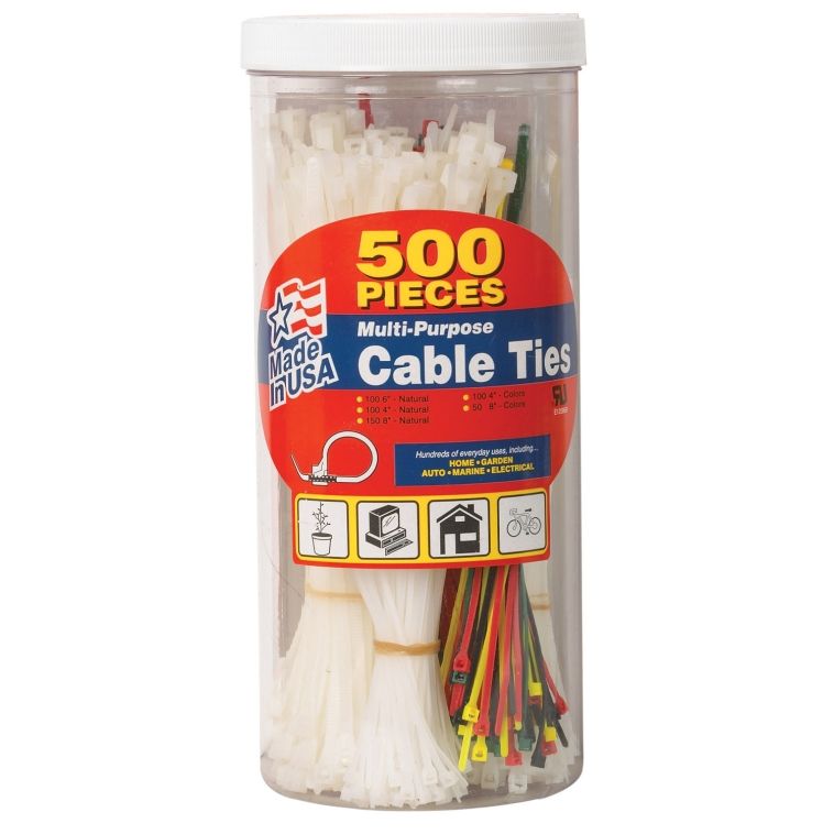 Cable Tie Assortment 500pc