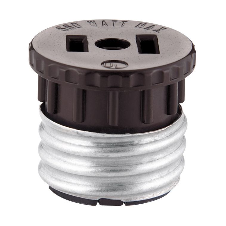 Black Polarized Socket Adapter To Plug No.758