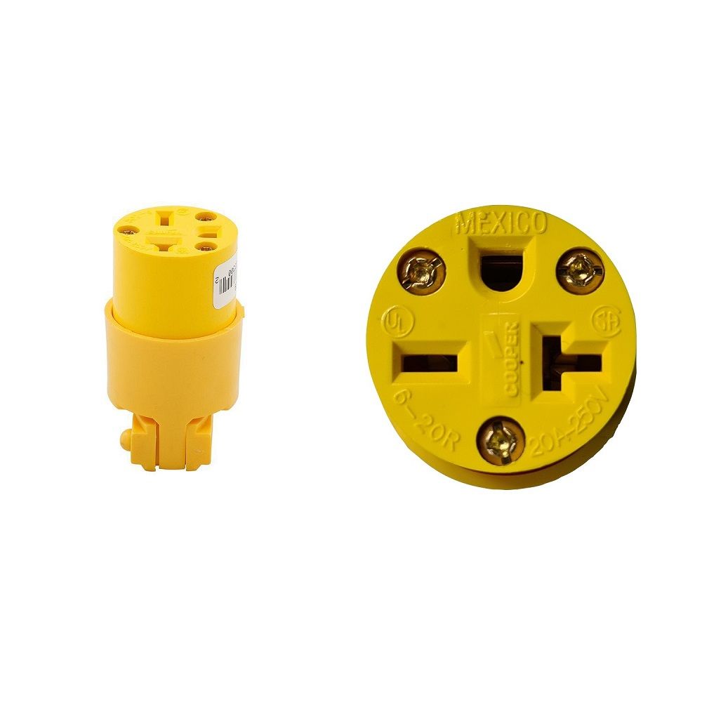 Cooper Connector Female 3pin 250V 20amp
