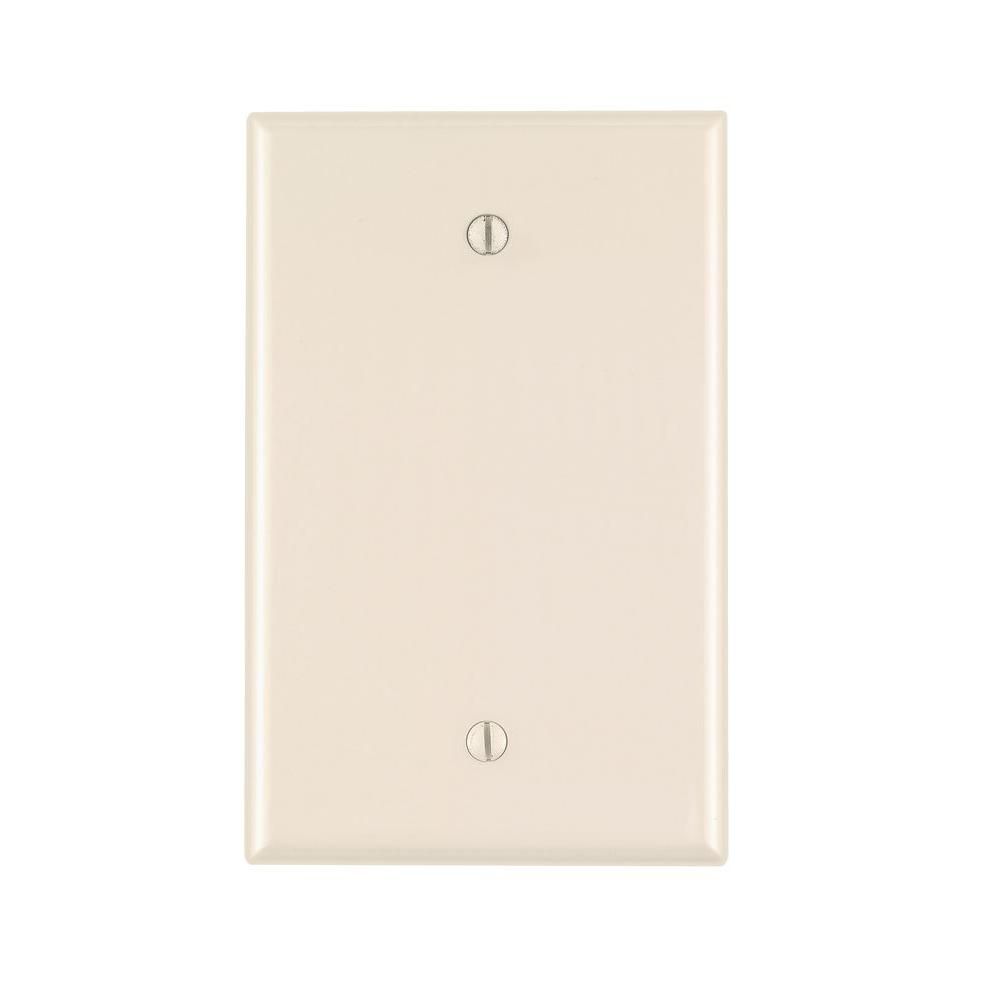 Blank Wallplate Thermoset  2in x 4in (36051)