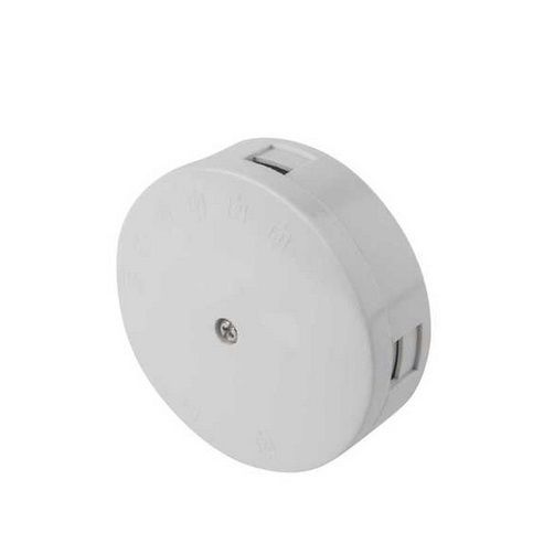 20/30Amp 4 Terminal Junction Box Round White (LGK826)