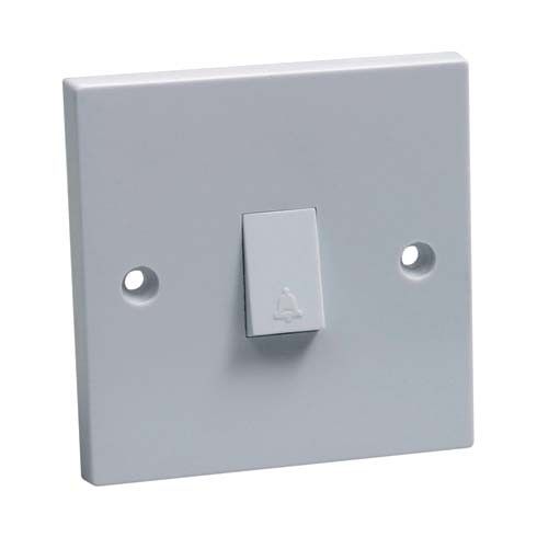 1 Gang Bell Push Switch 3in x 3in (PBP12)